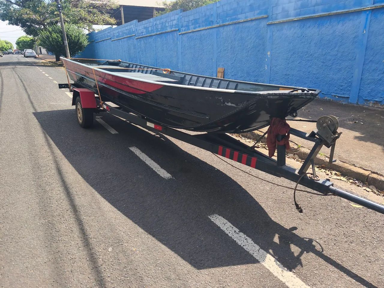 Barco e carreta 