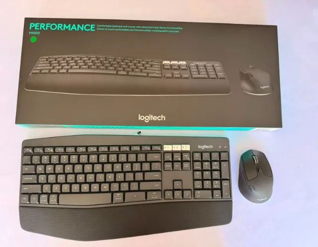 Kit Teclado e Mouse Sem Fio Logitech MK850 Performance - Usado - Foto 3