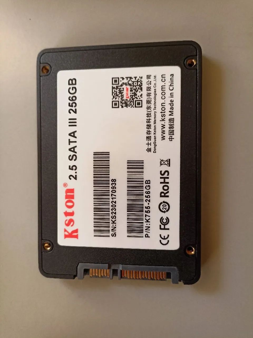ssd Kingston 2,5" satalll. -256gb