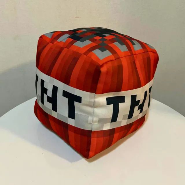 Almofada TNT Minecraft (22x22x22cm)