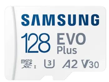 Cartão Memória Micro Sd Samsung Evo Plus 128gb A2 U3 160mb/s