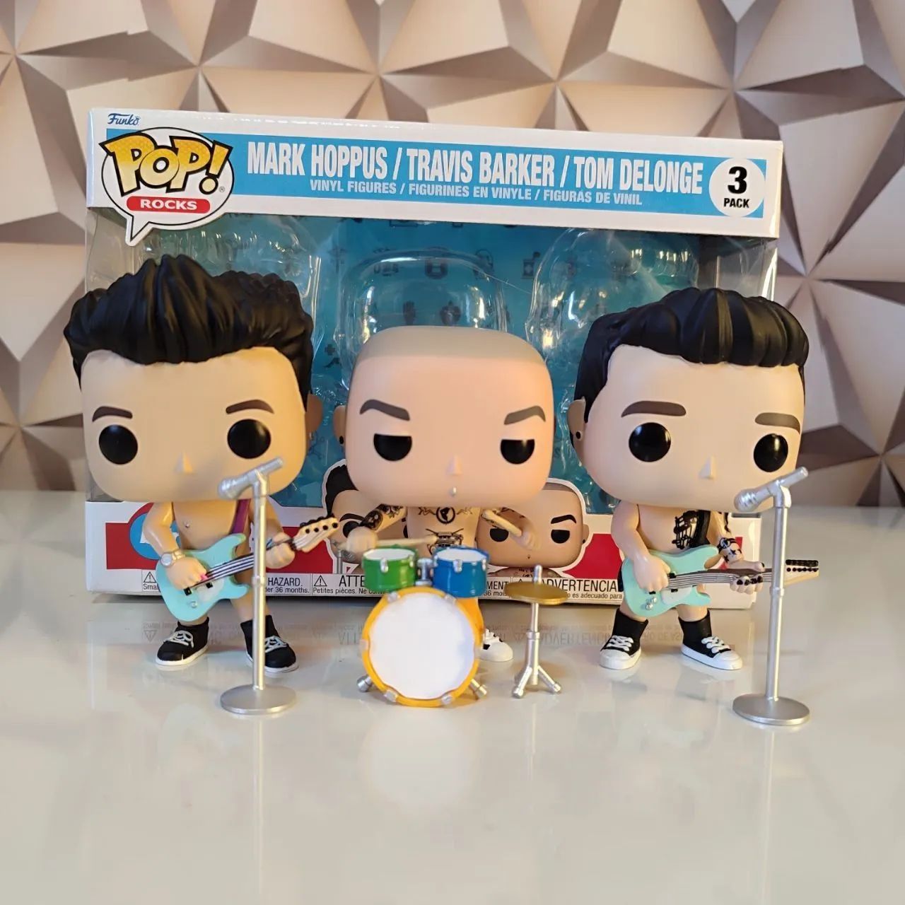 Funko Pop Blink - 182 (3 Pack) - Mark Hoppus / Travis Barker / Tom Delonge