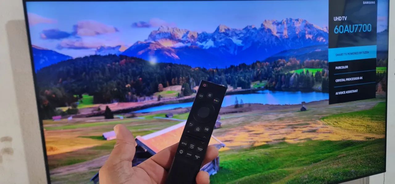 Smart tv Samsung 60 polegadas 4k - Foto 3
