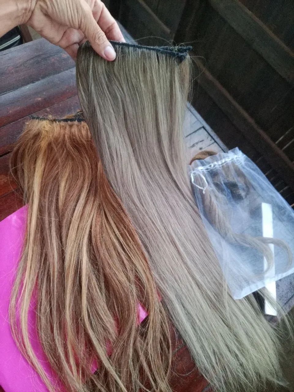 Cabelo humano loiro  - Foto 3