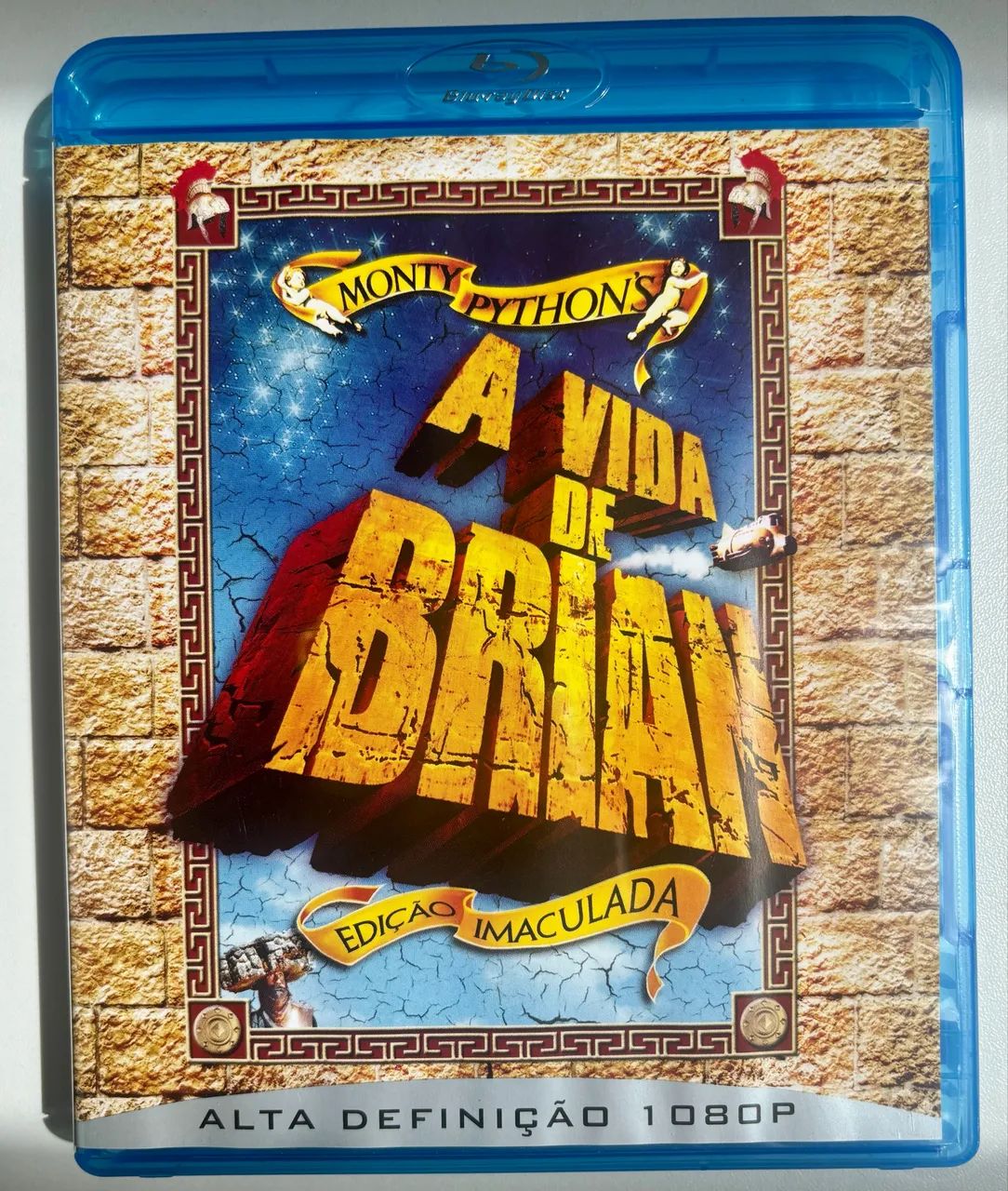 Blu-Ray Monty Python A Vida de Brian - Edição Imaculada - Original em Ótimo estado