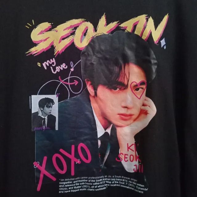 Camiseta BTS Jin - Foto 2