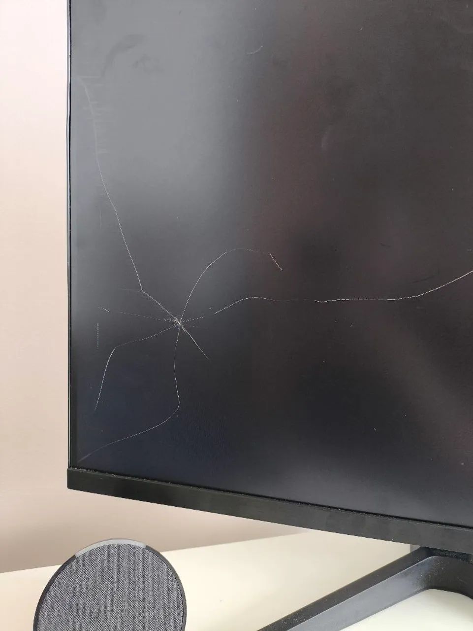 Monitor Samsung 27 polegadas Quebrado + Fonte e Cabo HDMI - Foto 2