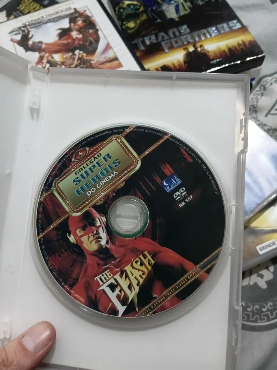 Dvd  the flash o filme (antigo) - Foto 3