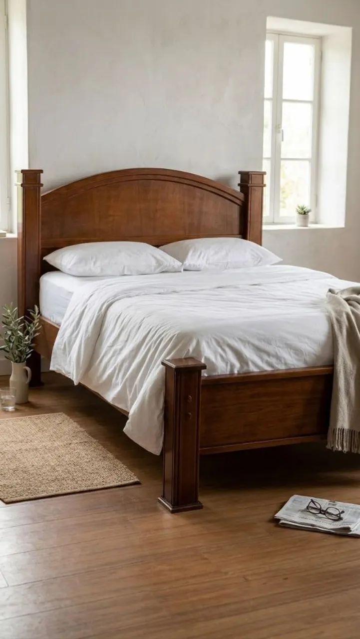 Cama de Casal Madeira Maciça  - Foto 2