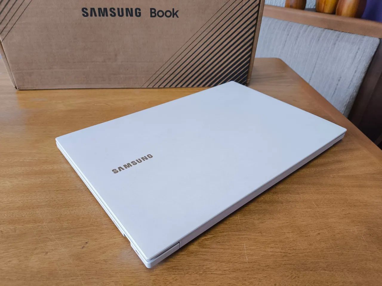 Notebook Samsung book branco, SSD M2 nvme, tela de 15.6 polegadas, windows 11 - Foto 6