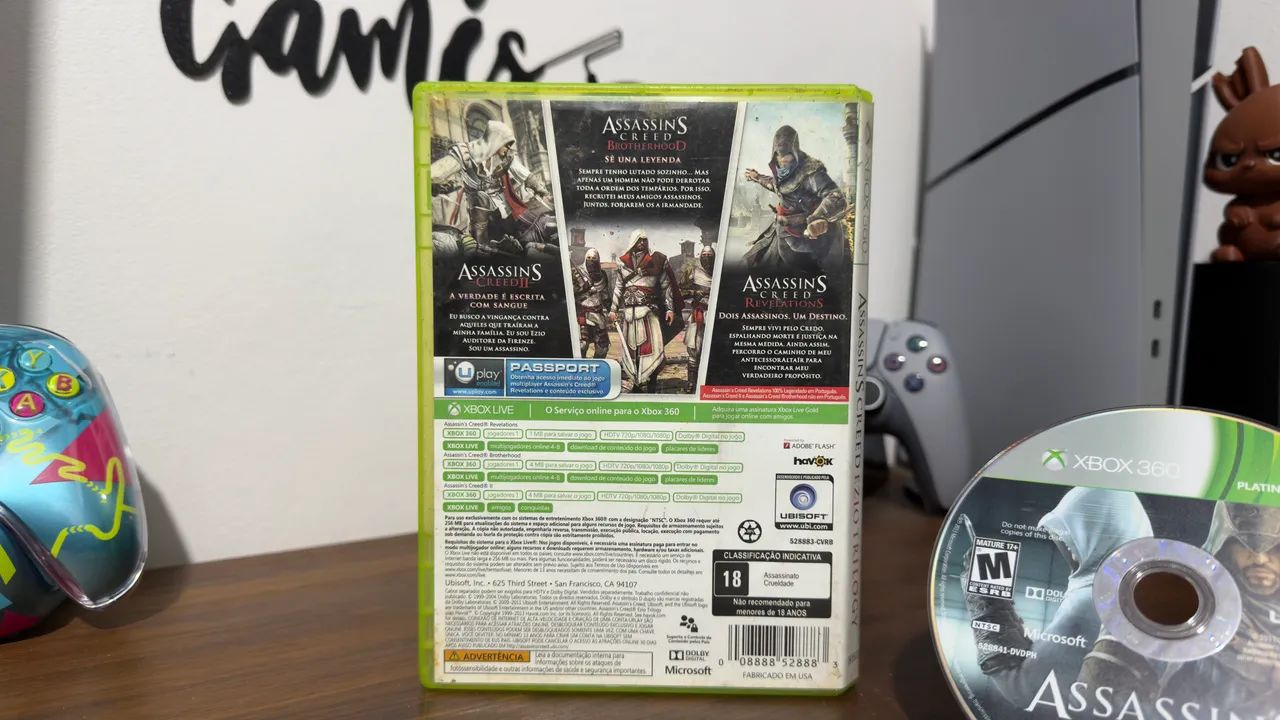 Assassins Creed Ezio Trilogy Xbox 360 - Foto 3