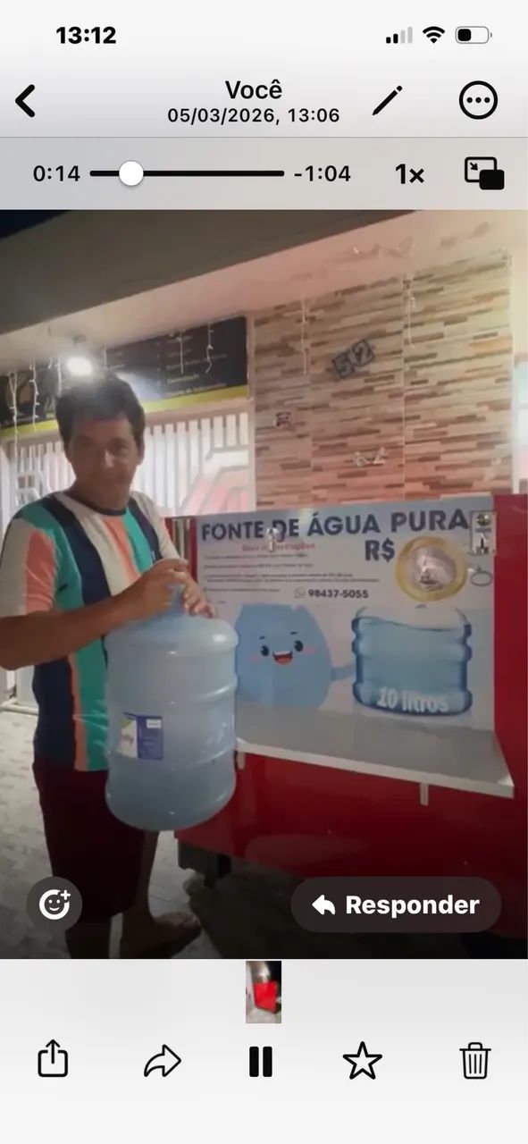 Máquina de vender água  - Foto 5