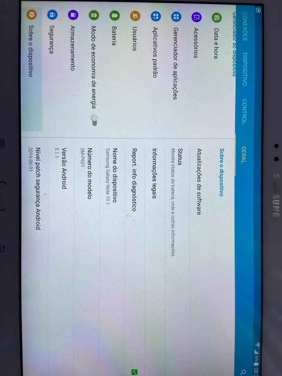 Tablet Galaxy Note 10.1 - Foto 3