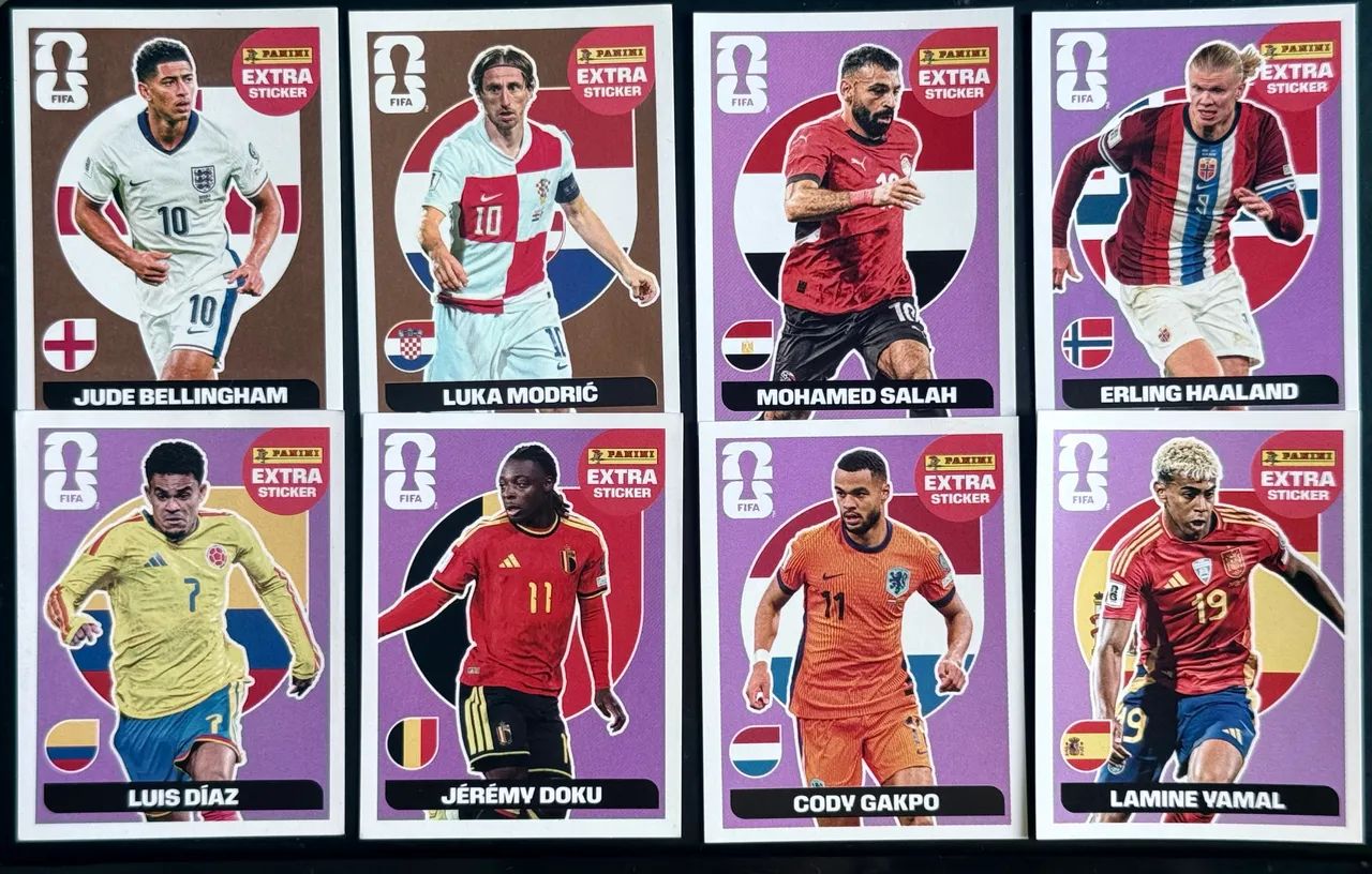 Figurinhas extra sticker copa