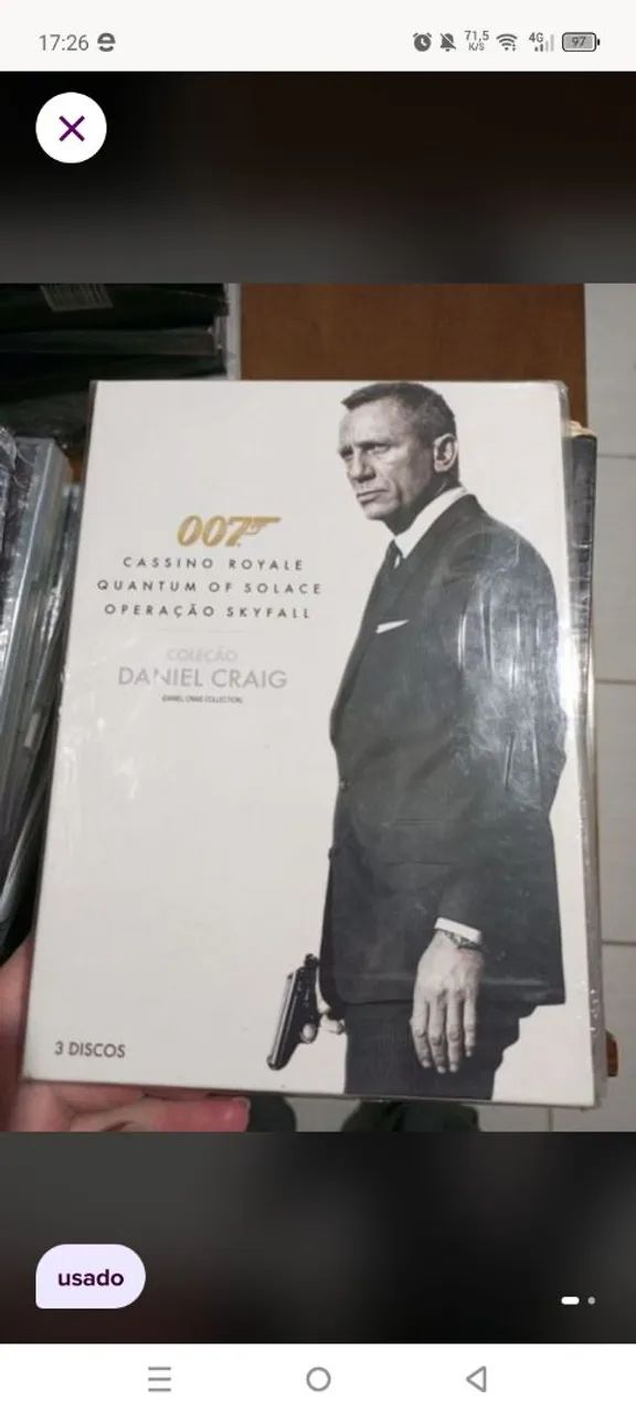 Dvd Trilogia 007