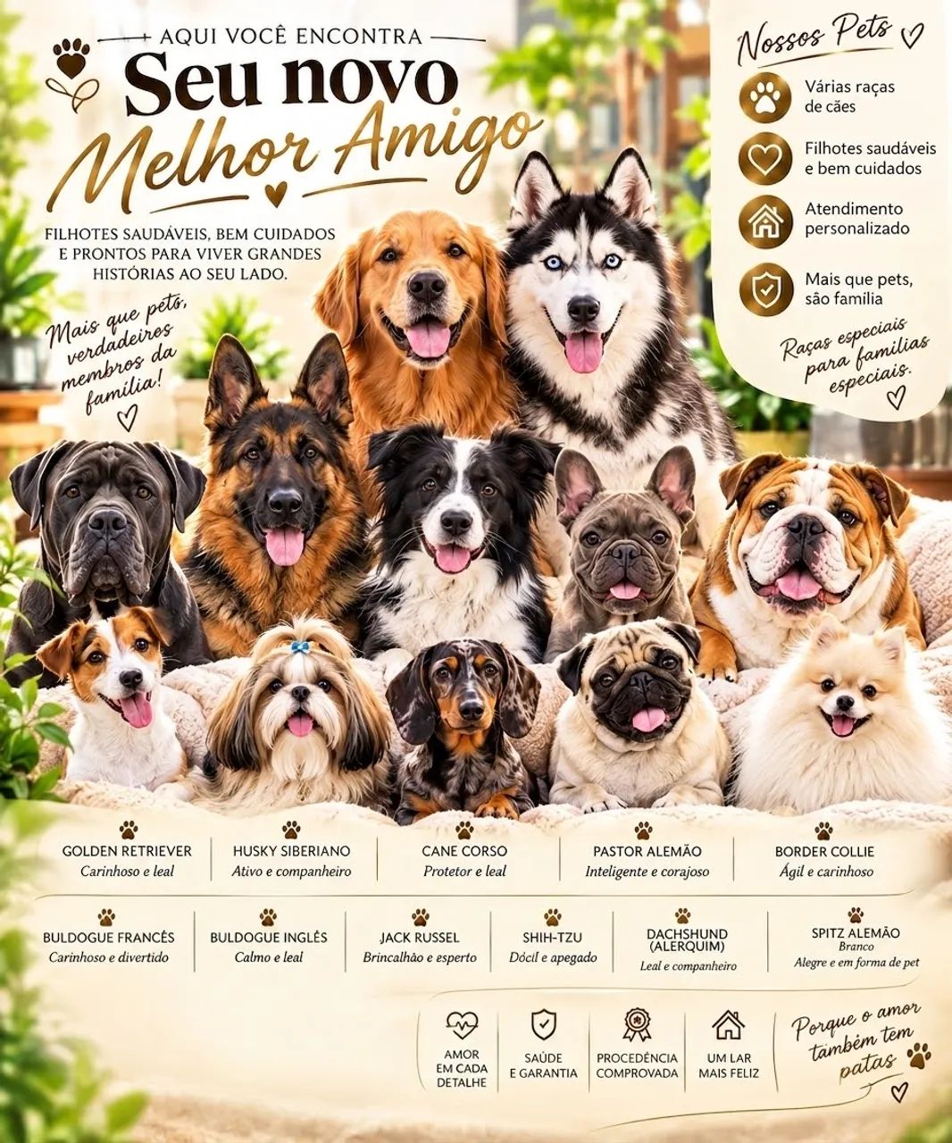 Cachorros a venda