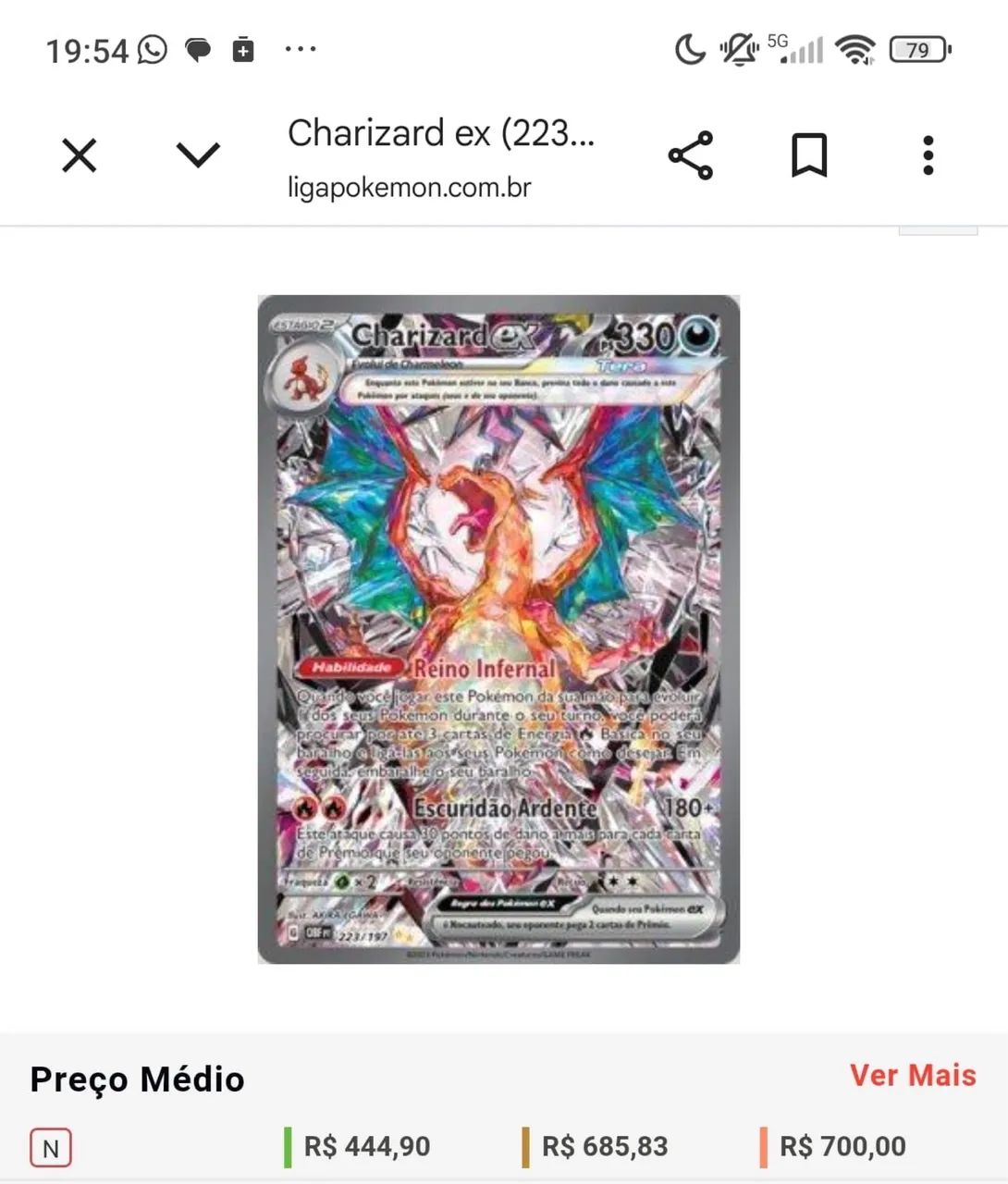 Charizard ex (223/197) - Foto 3