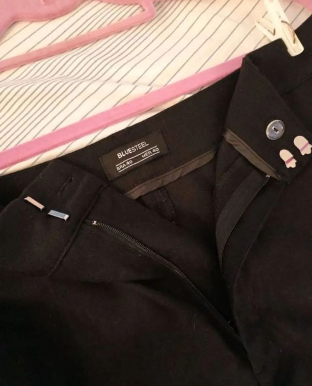 Short Feminino Preto Blue Steel 40 - Foto 4