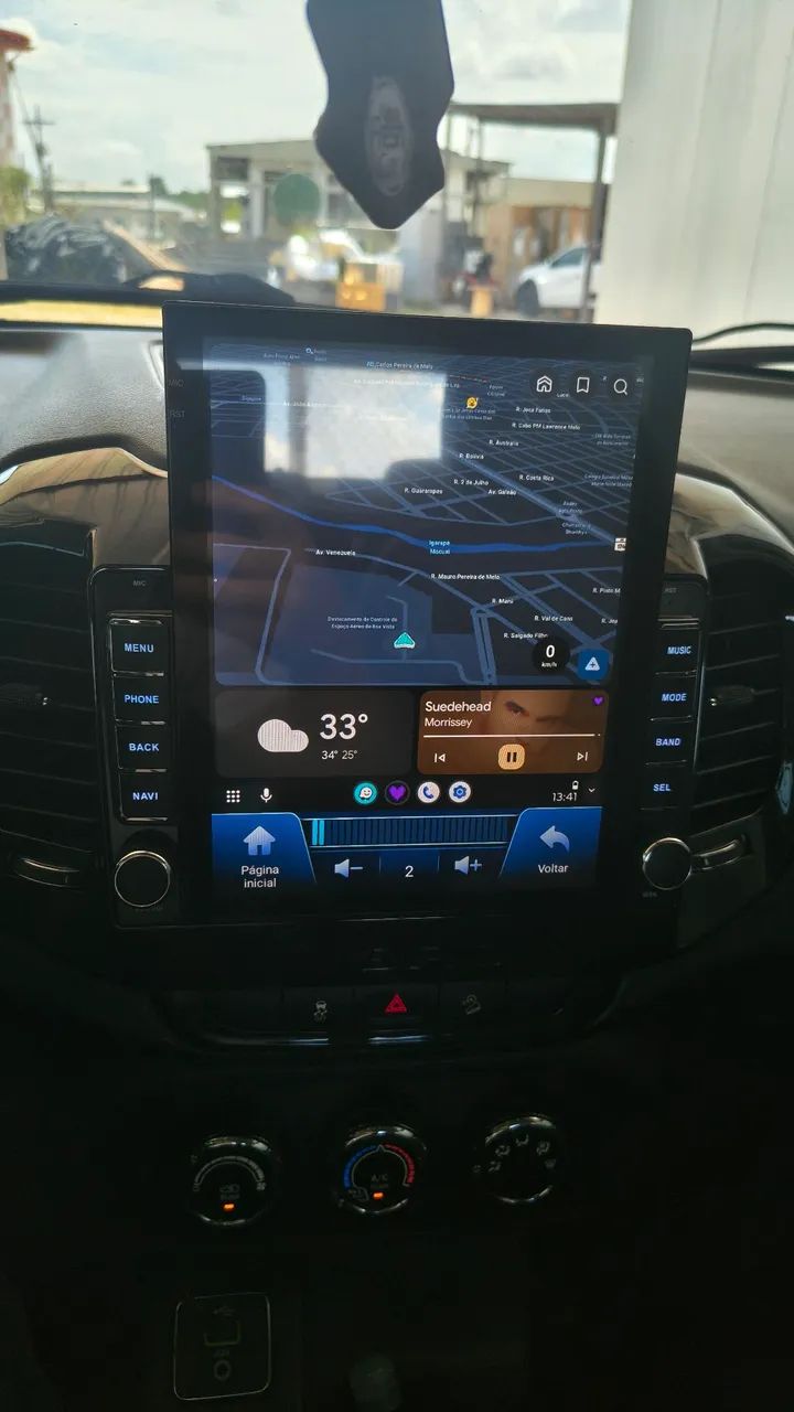 Central multimídia Android Tesla universal octacore 4/64GB  - Foto 2