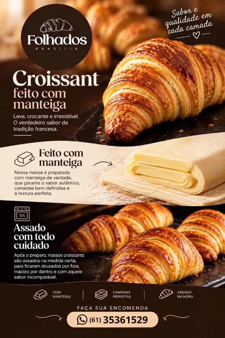 Croissant no atacado  - Foto 2