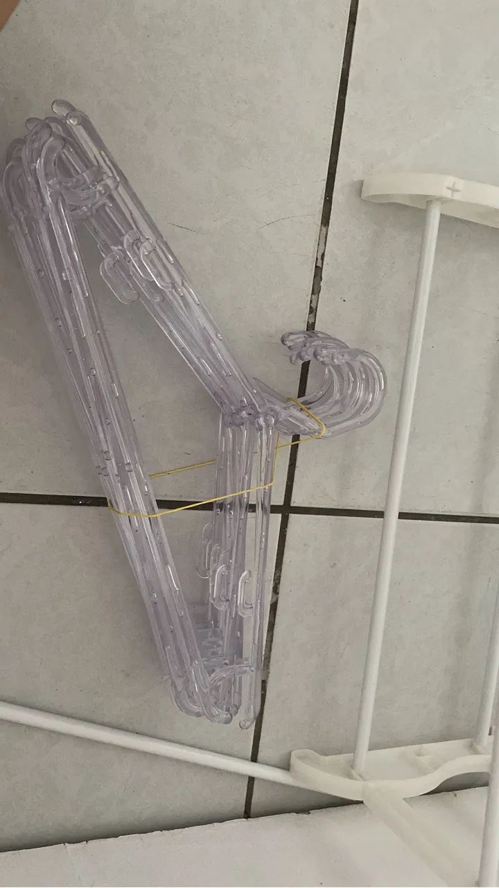 50 cabides de acrílico 