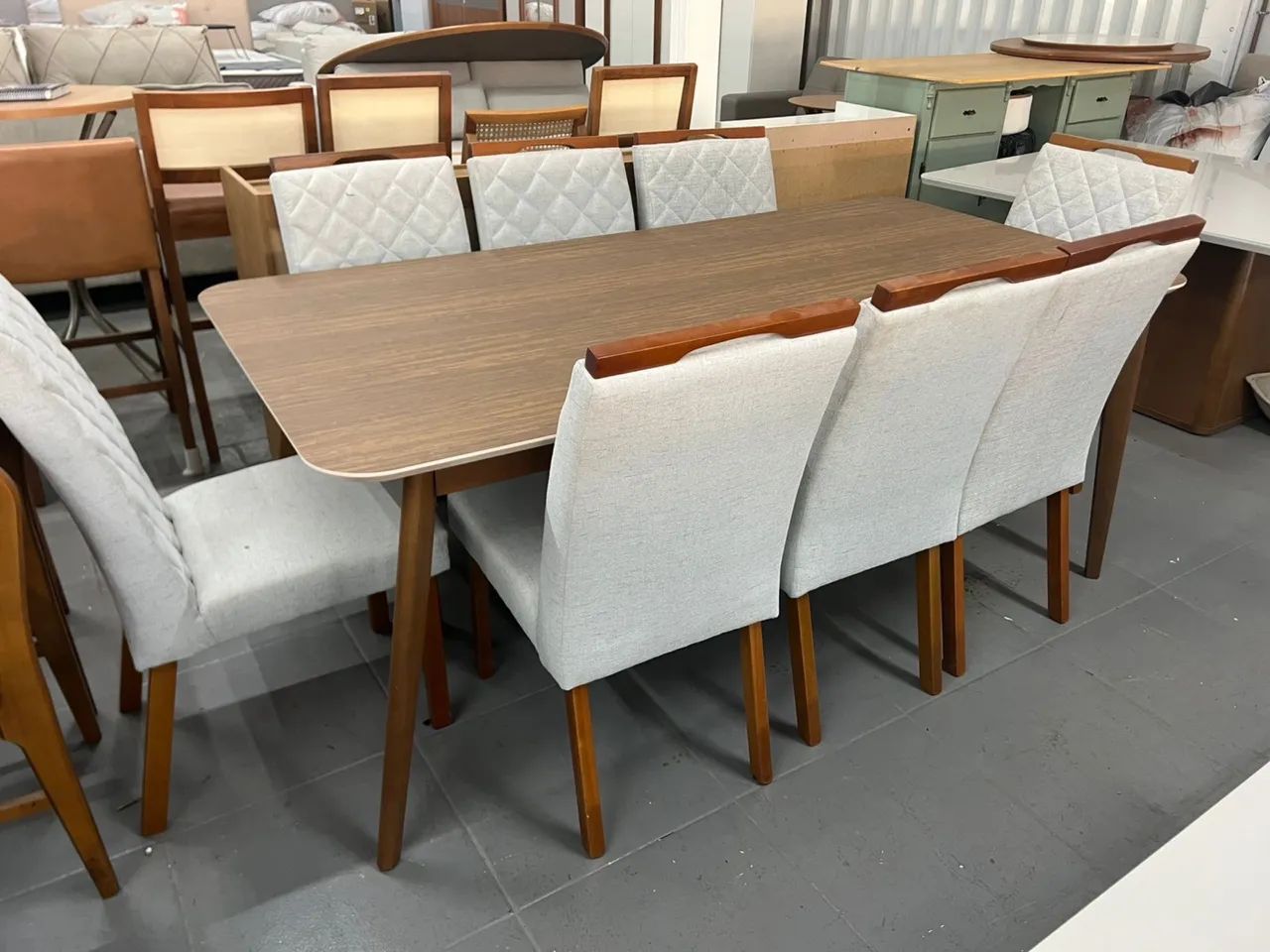 Mesa de madeira completa  - Foto 2