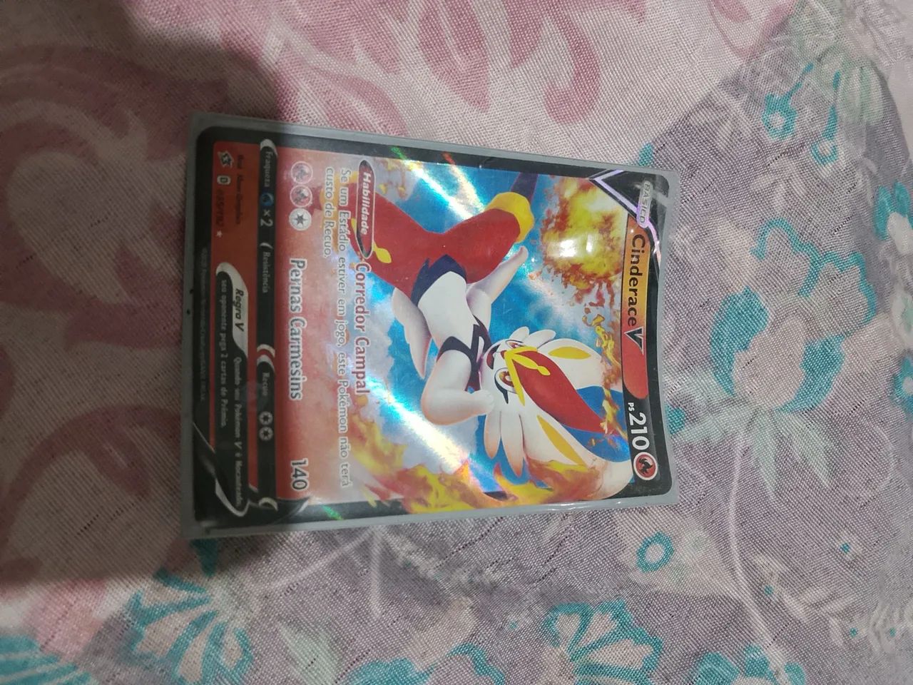 Carta pokémon do Cindarece V epic