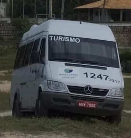 Fretamento .sprinter 19 lugares ar condicionado e bancos reclináveis