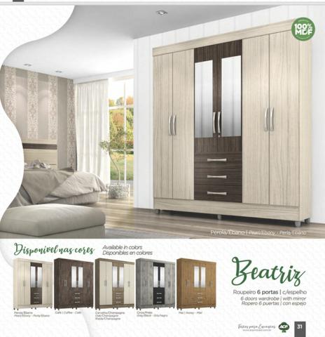 Roupeiro Beatris Em MDF WhatsApp