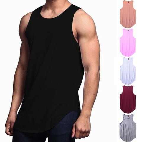 Kit 3 Regatas Longline Oversized C80 Camiseta Masculina Vcstilo