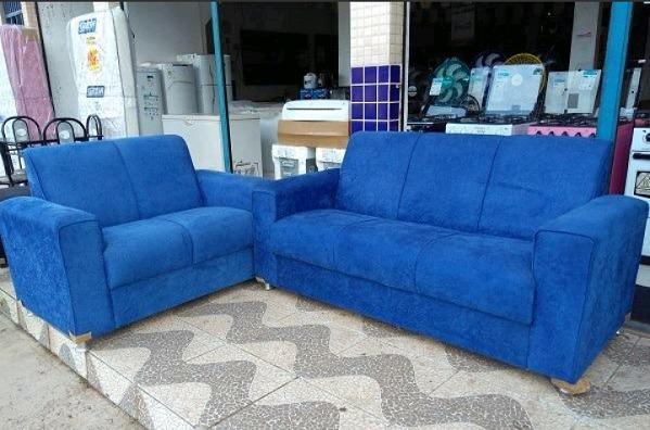 Belissimo Conjunto de Sofa 3 e 2 Lugares Novos e Embalados e Com Otimo preço