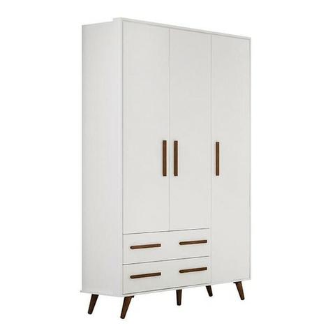 Quarto de Bebê Retrô Branco Brilho -Qmovi - Promoção - Embarque imediato - Foto 2