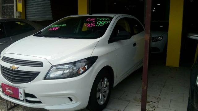 Prisma Joy 2018 completo único dono + GNV entr + 48x 849.00 fixas no cdc - Foto 3
