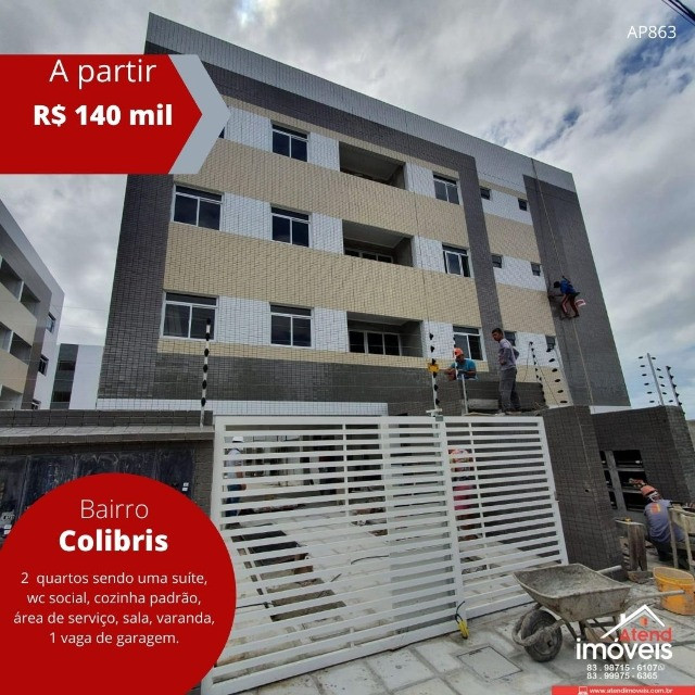 Apartamento no Colibris