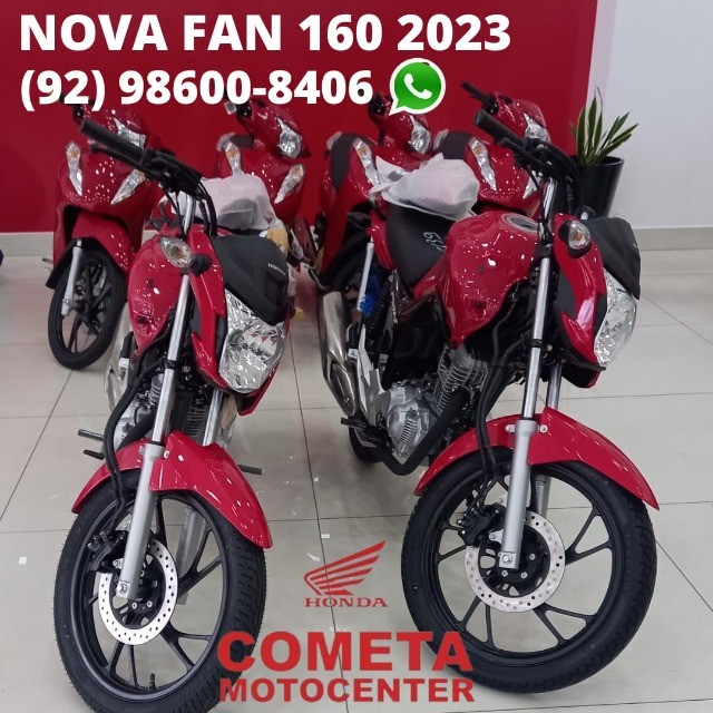 Se liga como essa Cg 160 Fan 2023 0km chega para nos na concessionária