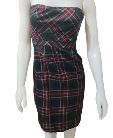 Vestido xadrez Sarah Jessica Parker