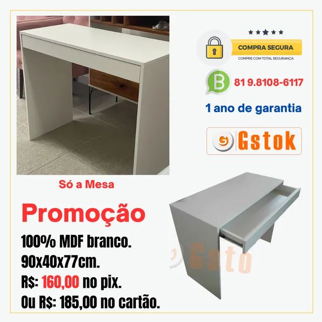 Mesa com Gavetão Gstok