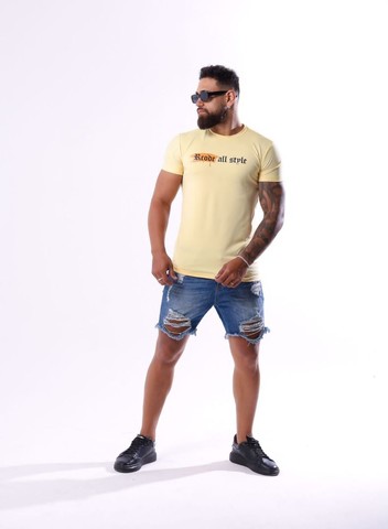 Blusas t-shirt Long Line  - Foto 5