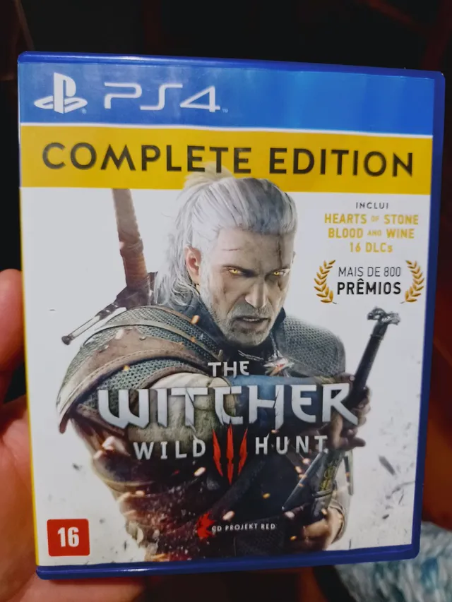 The Witcher 3 Complete Edition - Jogo Ps5 Mídia Física