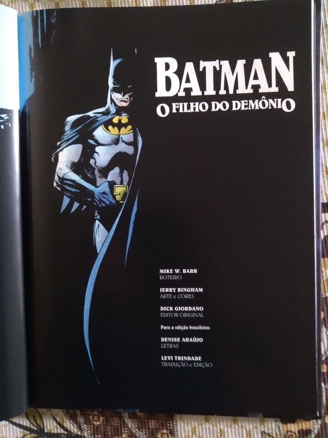 HQ BATMAN: O FILHO DO DEMÔNIO - Livros e revistas - Jabaquara, São Paulo  1133353529 | OLX
