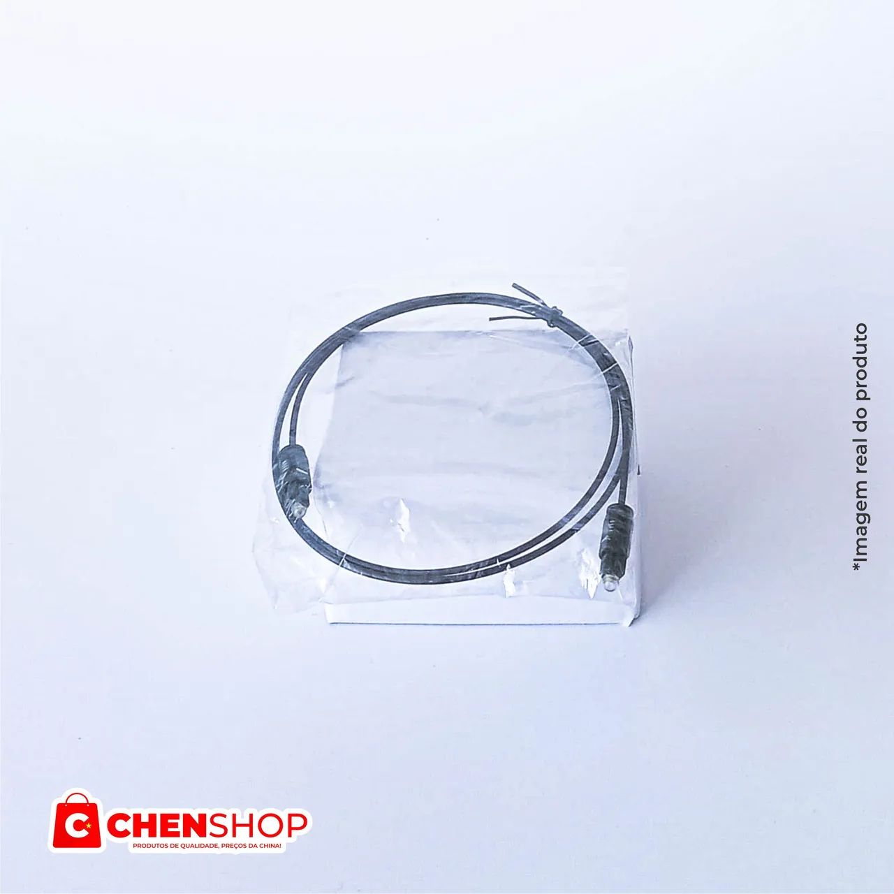 Cabo Óptico Digital Toslink para Áudio