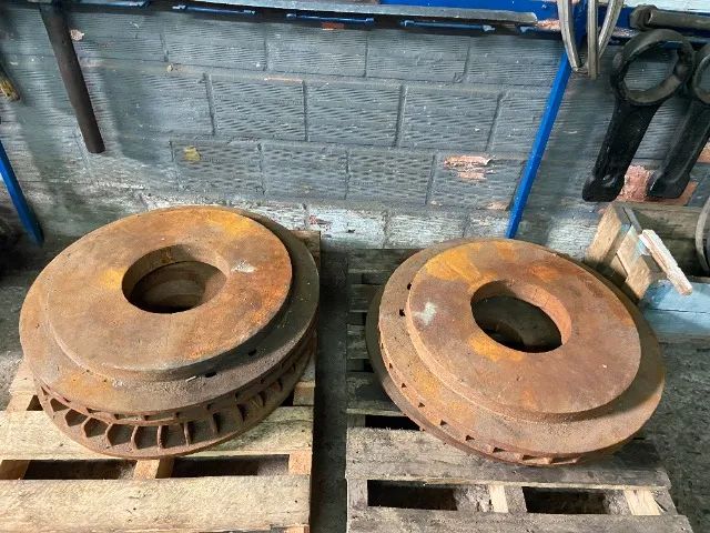 Disco de embreagem para prensa, diâmetro 620mm - Foto 2