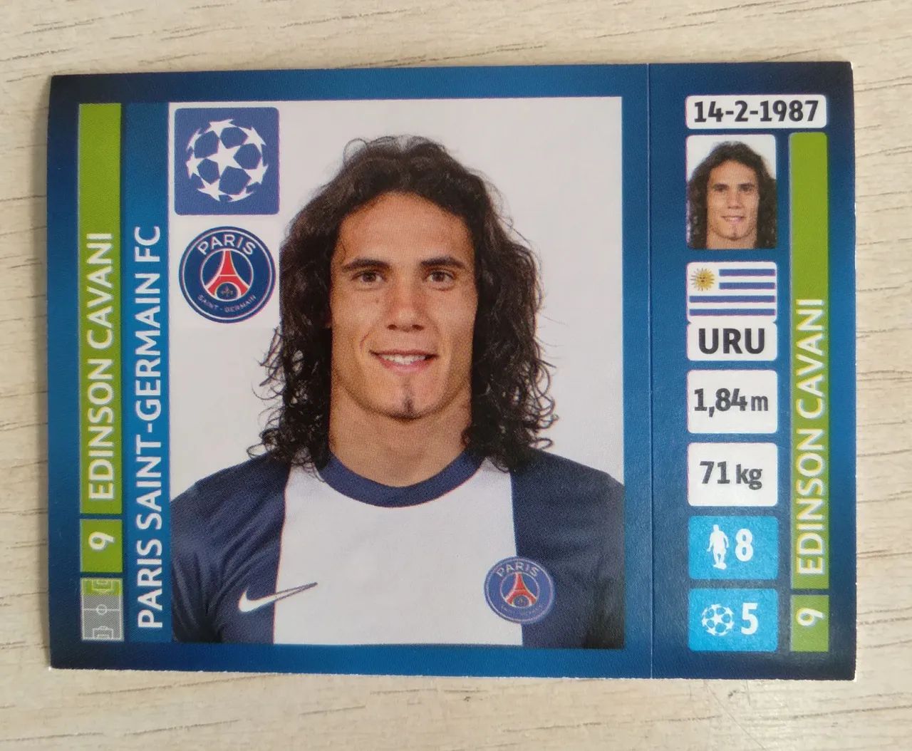 Figurinhas EDINSON CAVANI - Foto 2