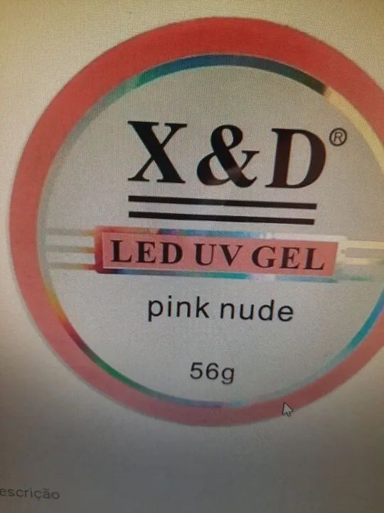 02 Gel X&D LED UV 17 nude é transparente - Foto 2