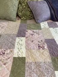 colcha cobre leito edredon dupla face patchwork Liz Claireborn queen size bordada