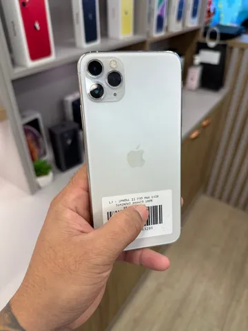 ? IPhone 11 pro max 64gb Silver / impecável ?