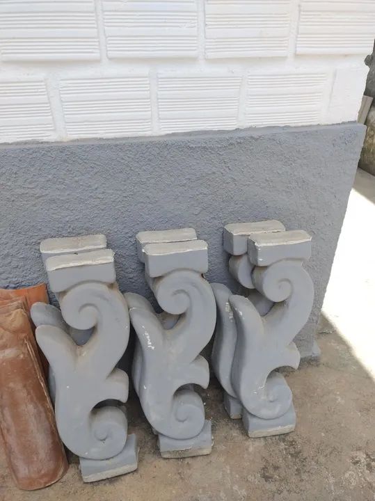 Peças de alvenaria decorativas