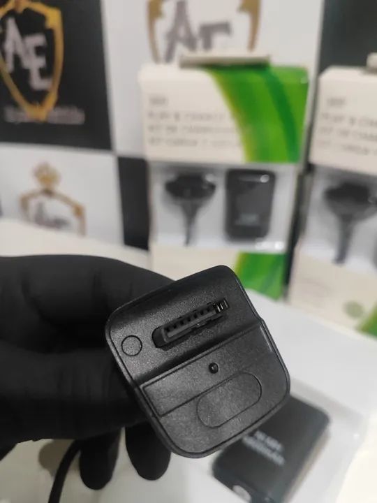 carregador+bateria xbox  - Foto 3