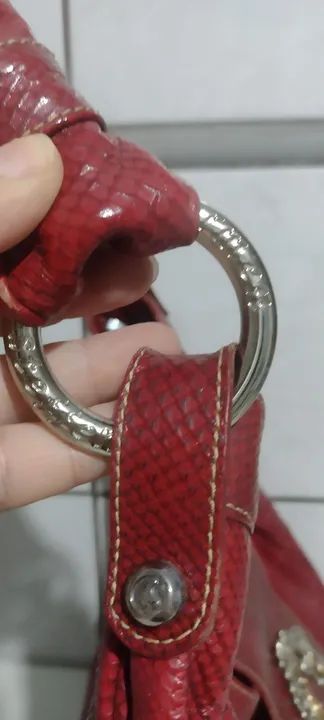 Bolsa Saco de couro Carmen Steffens  - Foto 4