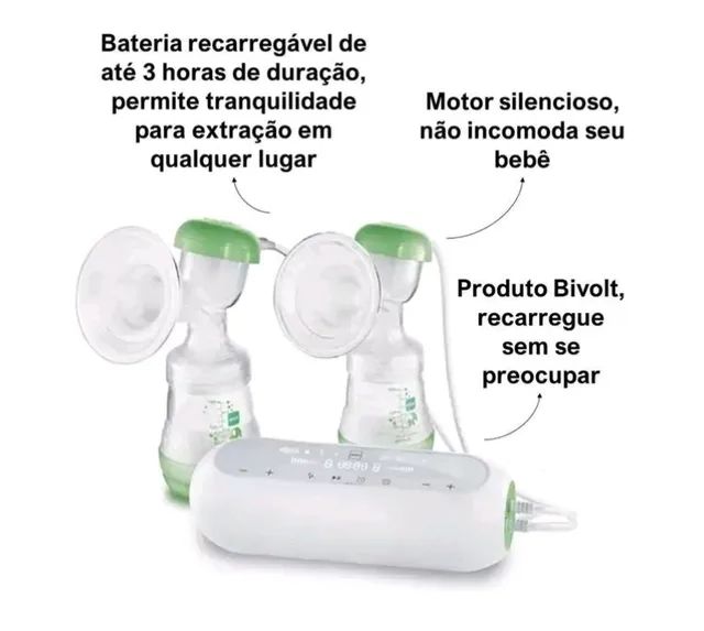 BOMBA  DE AMAMENTAÇÃO  2 EM 1 . MAM.